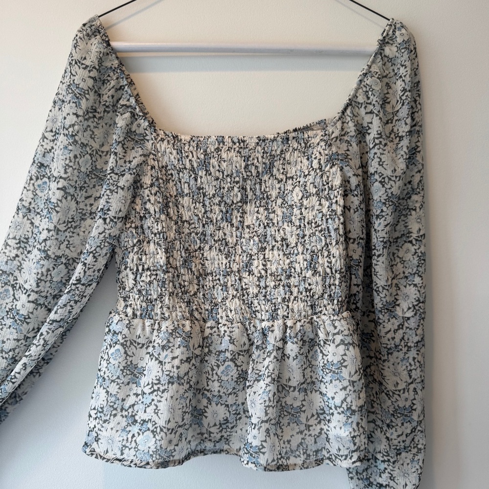 Colorful spring blouse